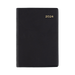 Belmont Pocket 2024 Diary - Day to Page, Size A7 Black / A7 (105 x 74mm)