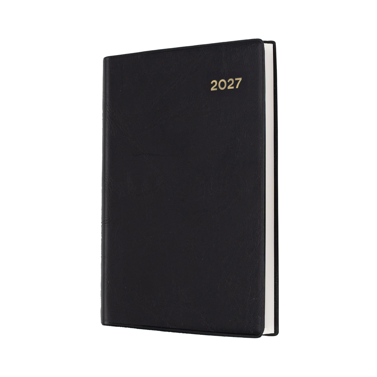 2027 Calendar Year Diary/Planner - 12 Month A7 Day to Page - PVC Cover - Collins Belmont Range