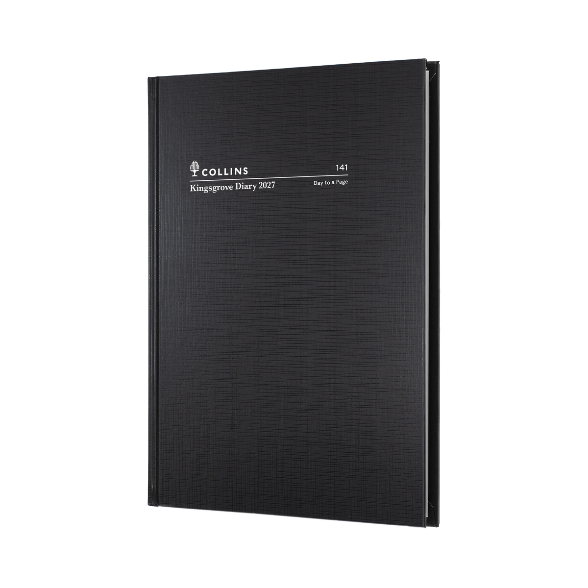 2027 Calendar Year Diary/Planner - 12 Month A4 Day to Page - Hard Cover - Collins Kingsgrove Range