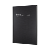 2027 Calendar Year Diary/Planner - 12 Month A4 Day to Page - Hard Cover - Collins Kingsgrove Range