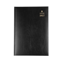 2027 Calendar Year Diary/Planner - 12 Month A4 Day to Page - Hard Cover - Collins Sterling Range