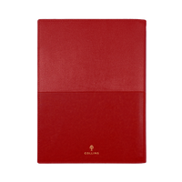 Vanessa Calendar Year 2026 Diary/Planner, Day to Page, A4 PU Soft Cover - Red