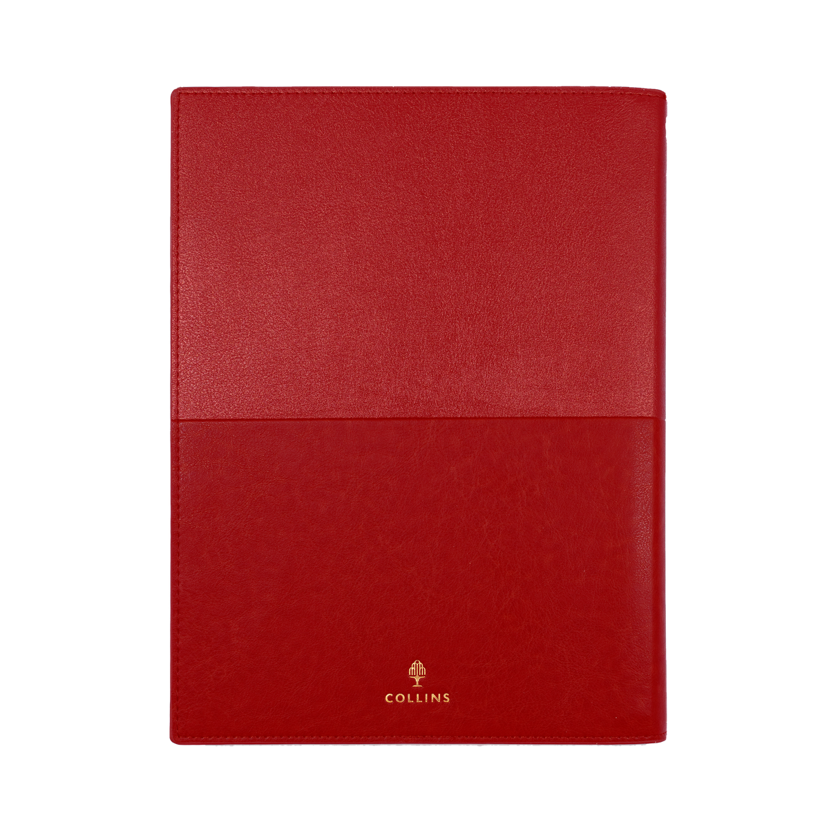 2027 Calendar Year Diary/Planner - 12 Month A4 Day to Page - Soft PU Cover in Red - Collins Vanessa Range