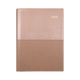 Vanessa Calendar Year 2026 Diary/Planner, Day to Page, A4 PU Soft Cover - Rose Gold