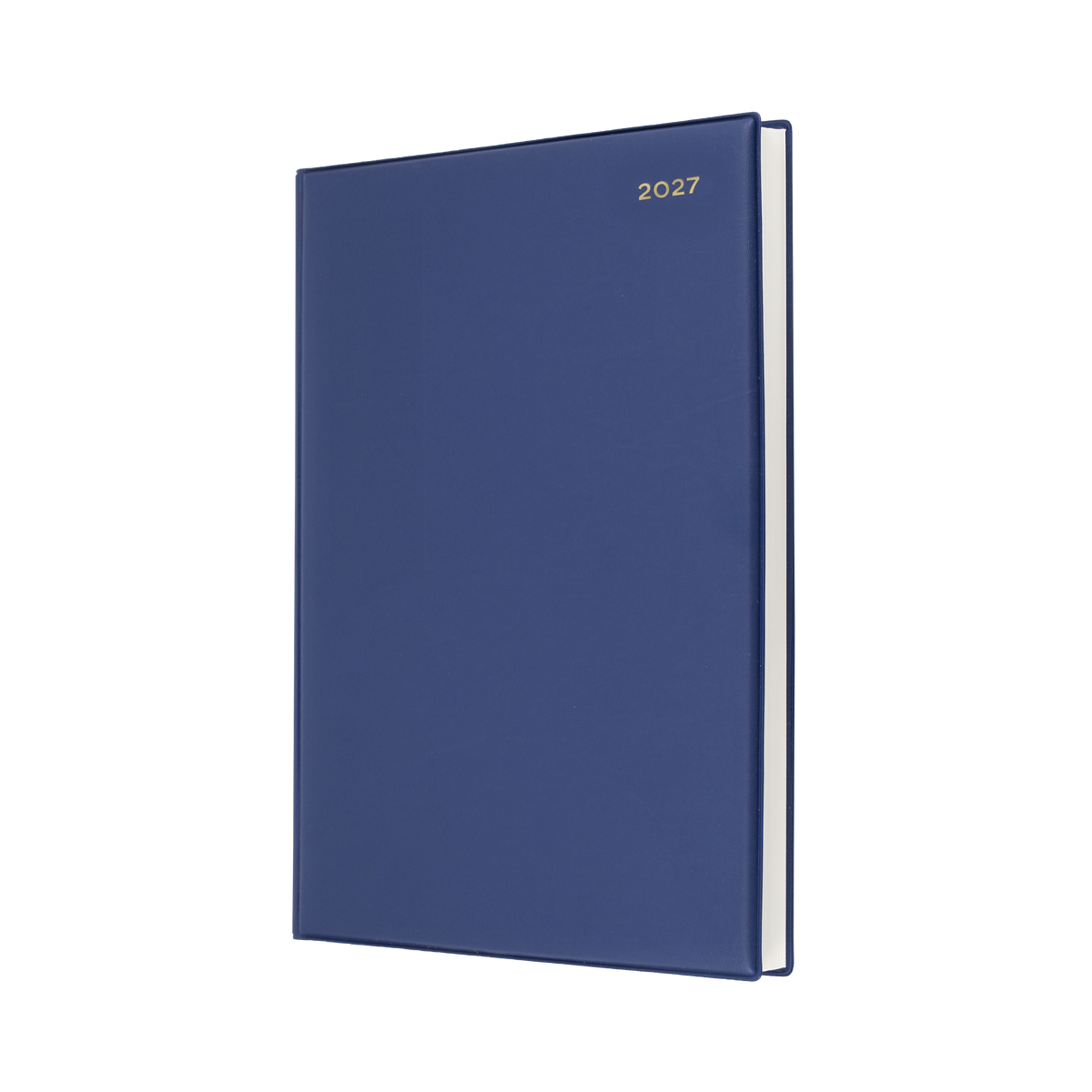 2027 Calendar Year Diary/Planner - 12 Month A4 Day to Page - PVC Cover - Collins Belmont Range