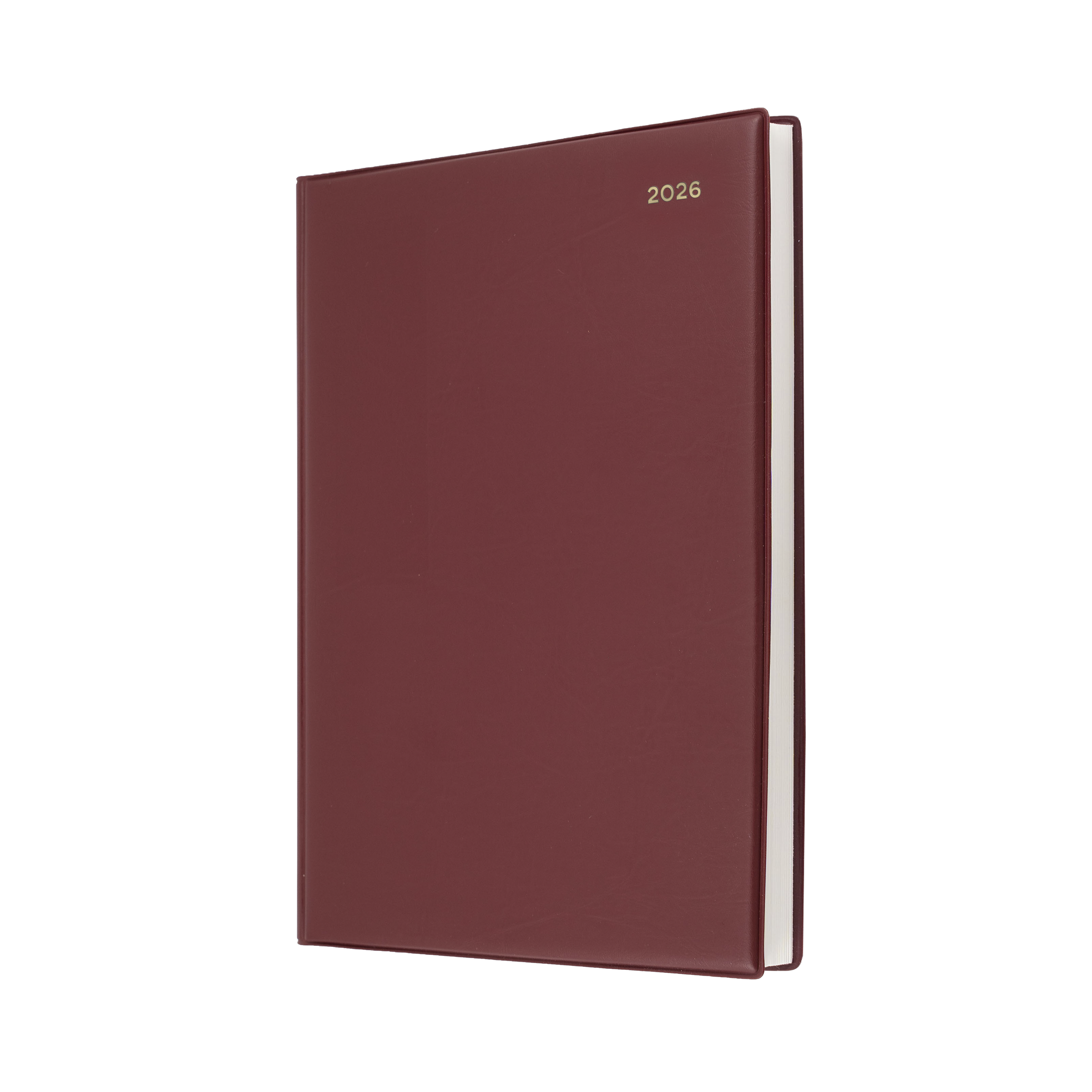 Belmont Calendar Year 2026 Diary/Planner, Day to Page, A4 Hard Cover