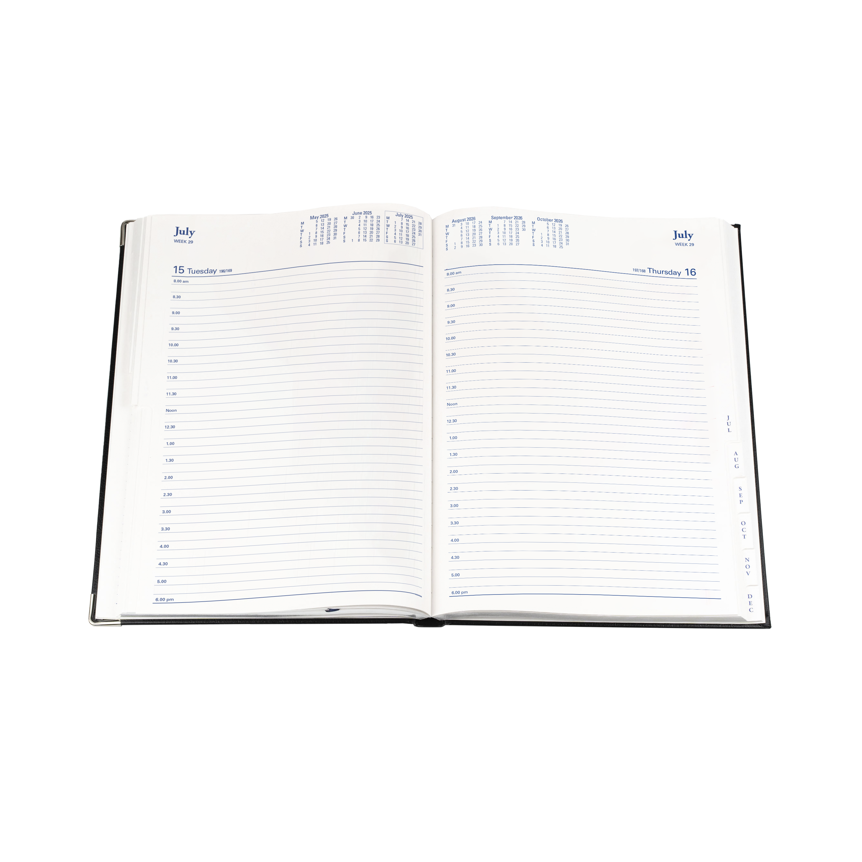 Management Calendar Year 2026 Diary/Planner, Day to Page, A4 Hard Cover