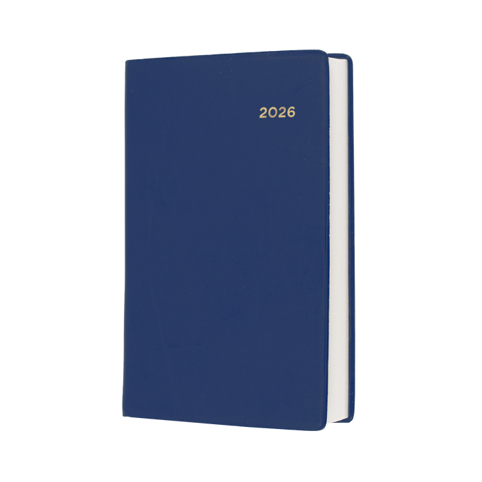 Belmont Calendar Year 2026 Diary/Planner, Day to Page, B7R Hard Cover