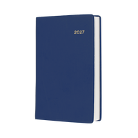 2027 Calendar Year Diary/Planner - 12 Month B7R Day to Page - PVC Cover - Collins Belmont Range