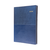 Vanessa Calendar Year 2026 Diary/Planner, Day to Page, A6 PU Soft Cover