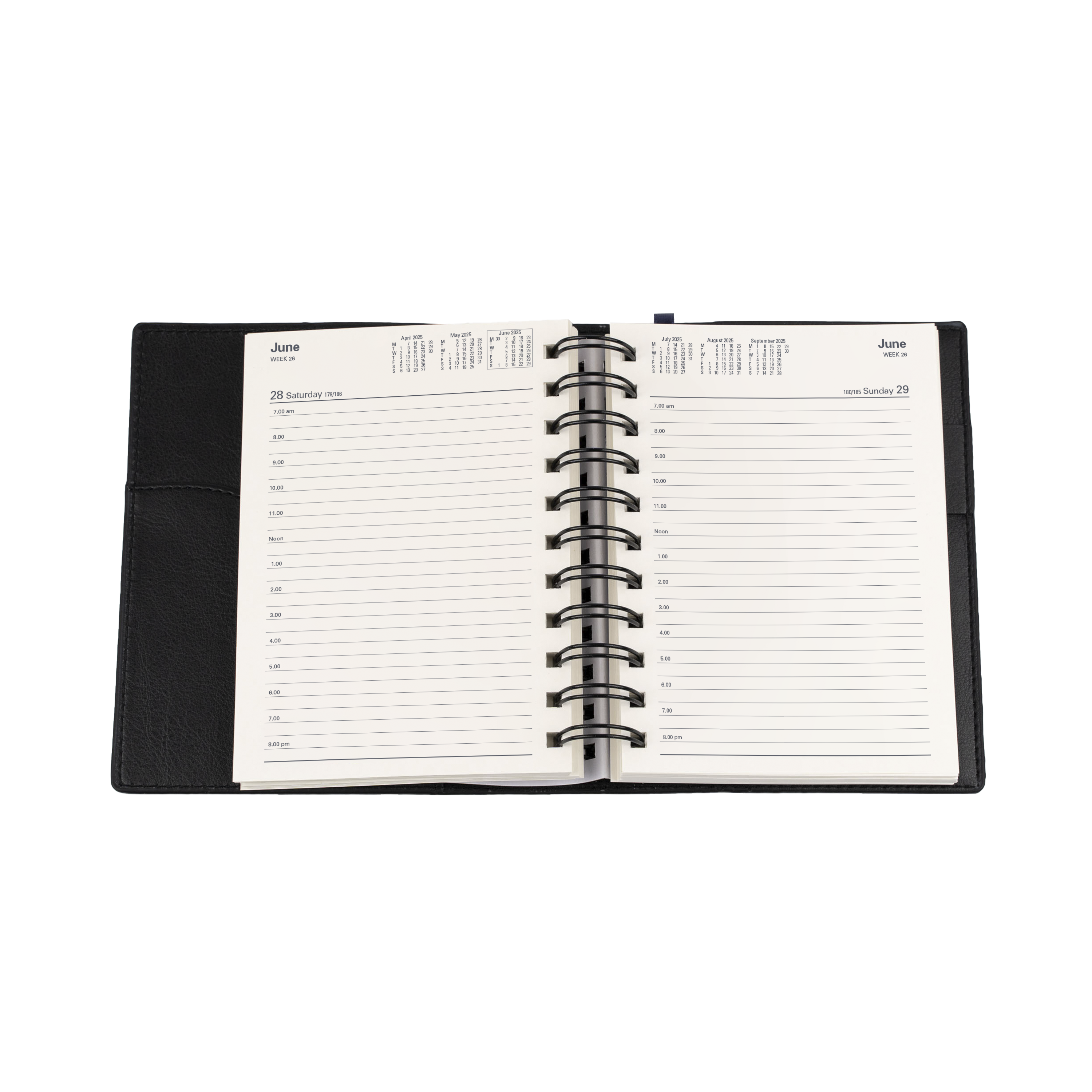 Vanessa -A6 - Day-to-Page - 2025 Calendar Year Diary/Planner