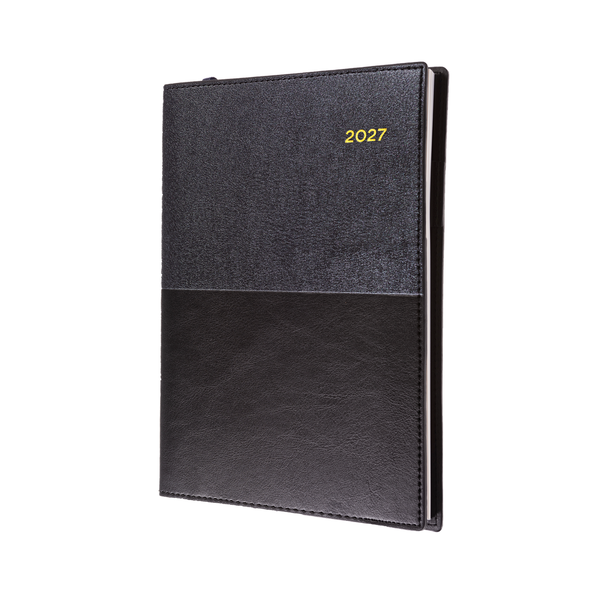 2027 Calendar Year Diary/Planner - 12 Month A6 Day to Page - Soft PU Cover - Collins Vanessa Range