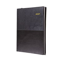 2027 Calendar Year Diary/Planner - 12 Month A6 Day to Page - Soft PU Cover - Collins Vanessa Range