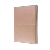 2027 Calendar Year Diary/Planner - 12 Month A5 Day to Page - Soft PU Cover - Collins Vanessa Range