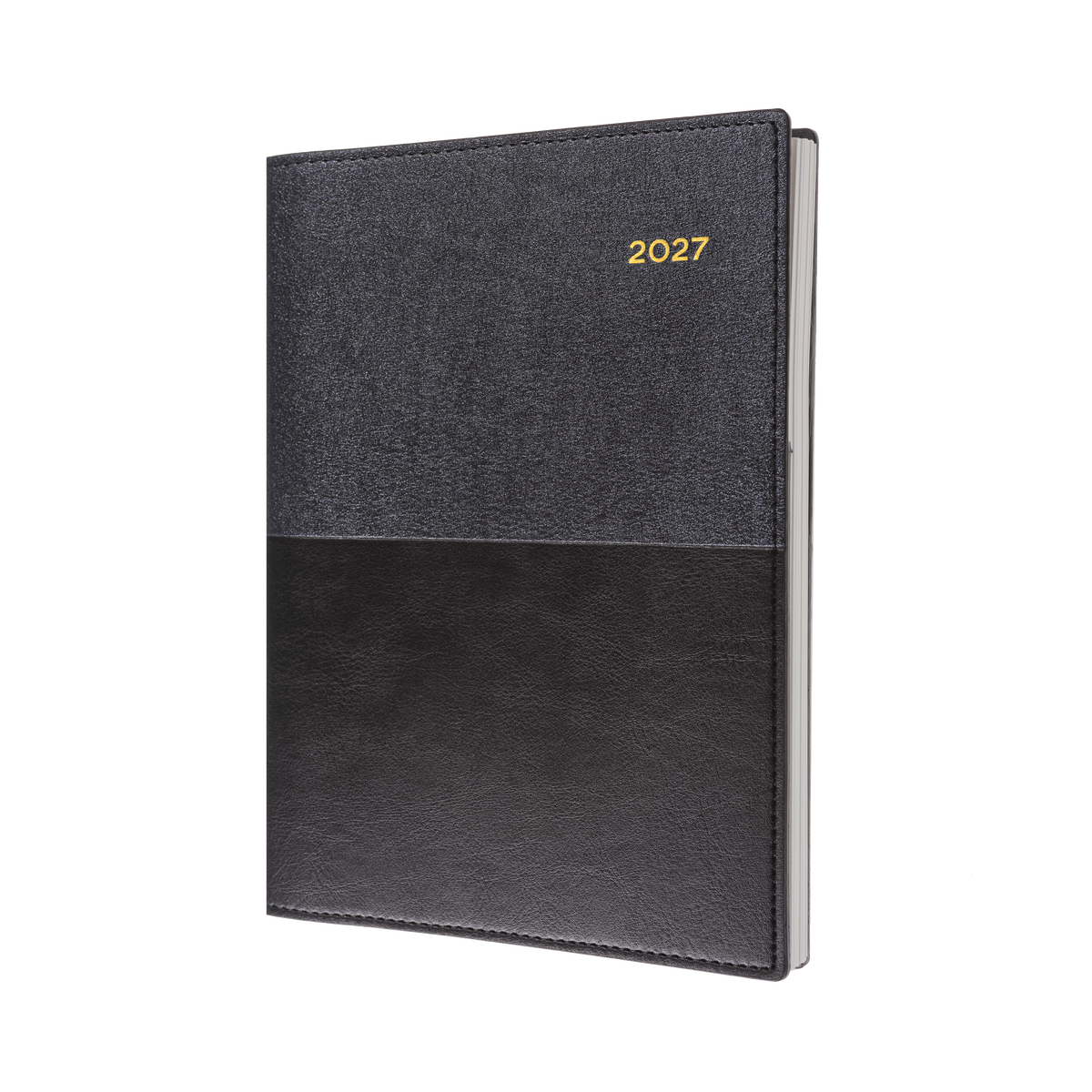 2027 Calendar Year Diary/Planner - 12 Month A5 Day to Page - Soft PU Cover - Collins Vanessa Range