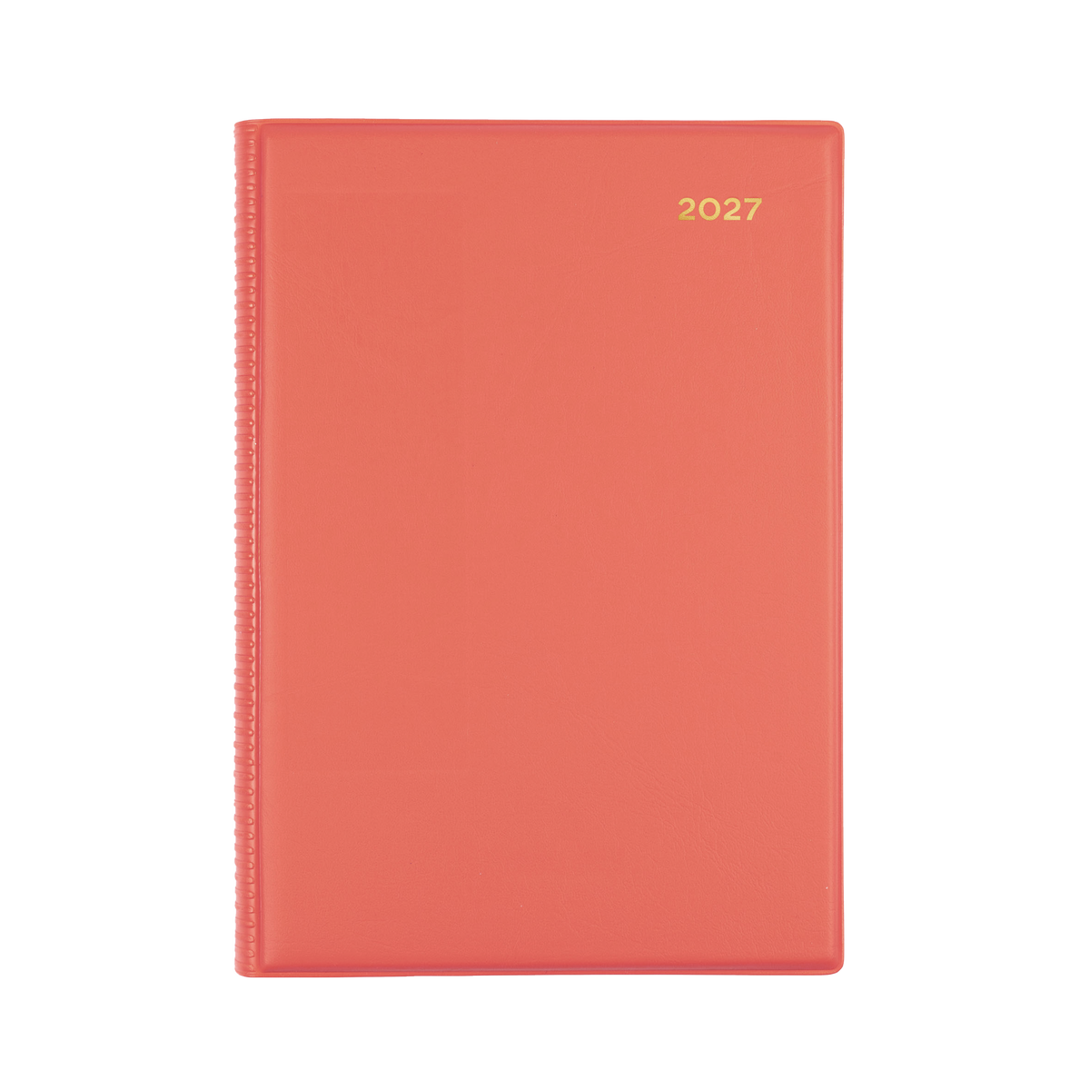 2027 Calendar Year Diary/Planner - 12 Month A5 Day to Page - PVC Cover - Collins Belmont Range