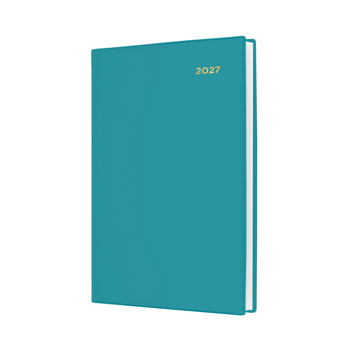 2027 Calendar Year Diary/Planner - 12 Month A5 Day to Page - PVC Cover - Collins Belmont Range