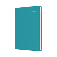 2027 Calendar Year Diary/Planner - 12 Month A5 Day to Page - PVC Cover - Collins Belmont Range