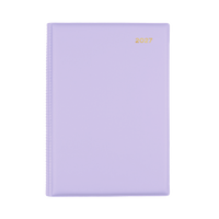 2027 Calendar Year Diary/Planner - 12 Month A5 Day to Page - PVC Cover - Collins Belmont Range