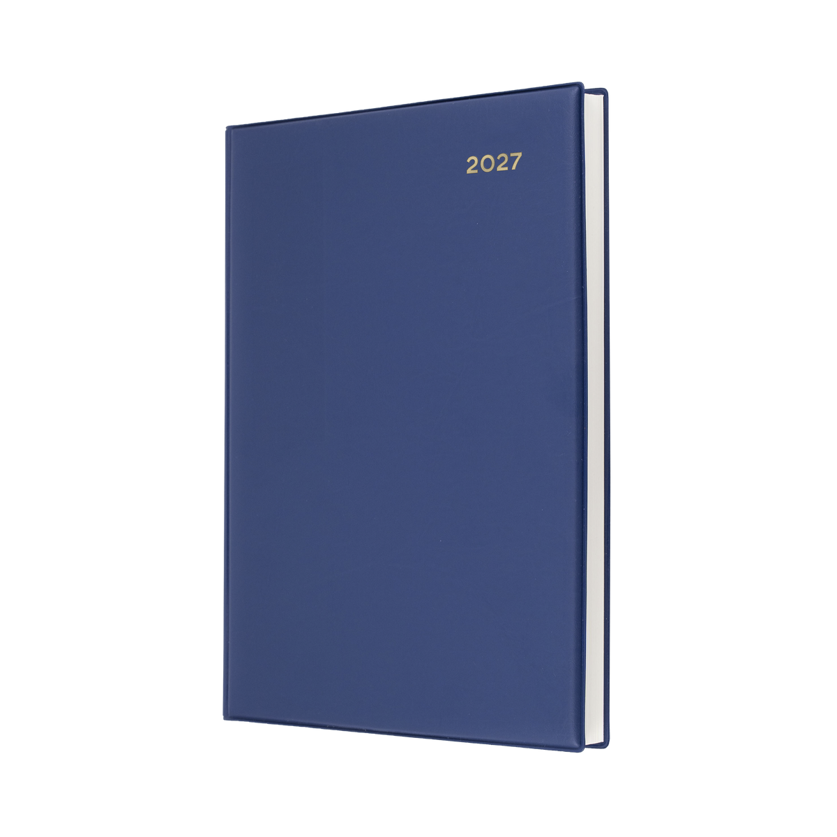 2027 Calendar Year Diary/Planner - 12 Month A5 Day to Page - PVC Cover - Collins Belmont Range