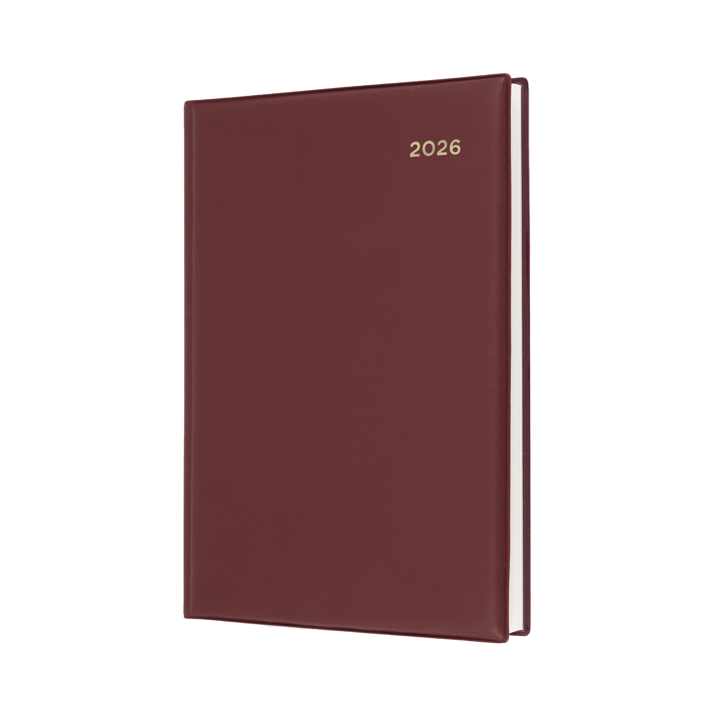 Belmont Calendar Year 2026 Diary/Planner, Day to Page, A5 Hard Cover