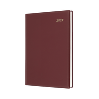 2027 Calendar Year Diary/Planner - 12 Month A5 Day to Page - PVC Cover - Collins Belmont Range