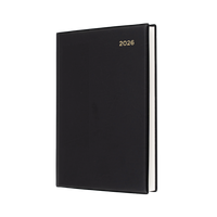 Belmont Calendar Year 2026 Diary/Planner, Day to Page, A5 Hard Cover