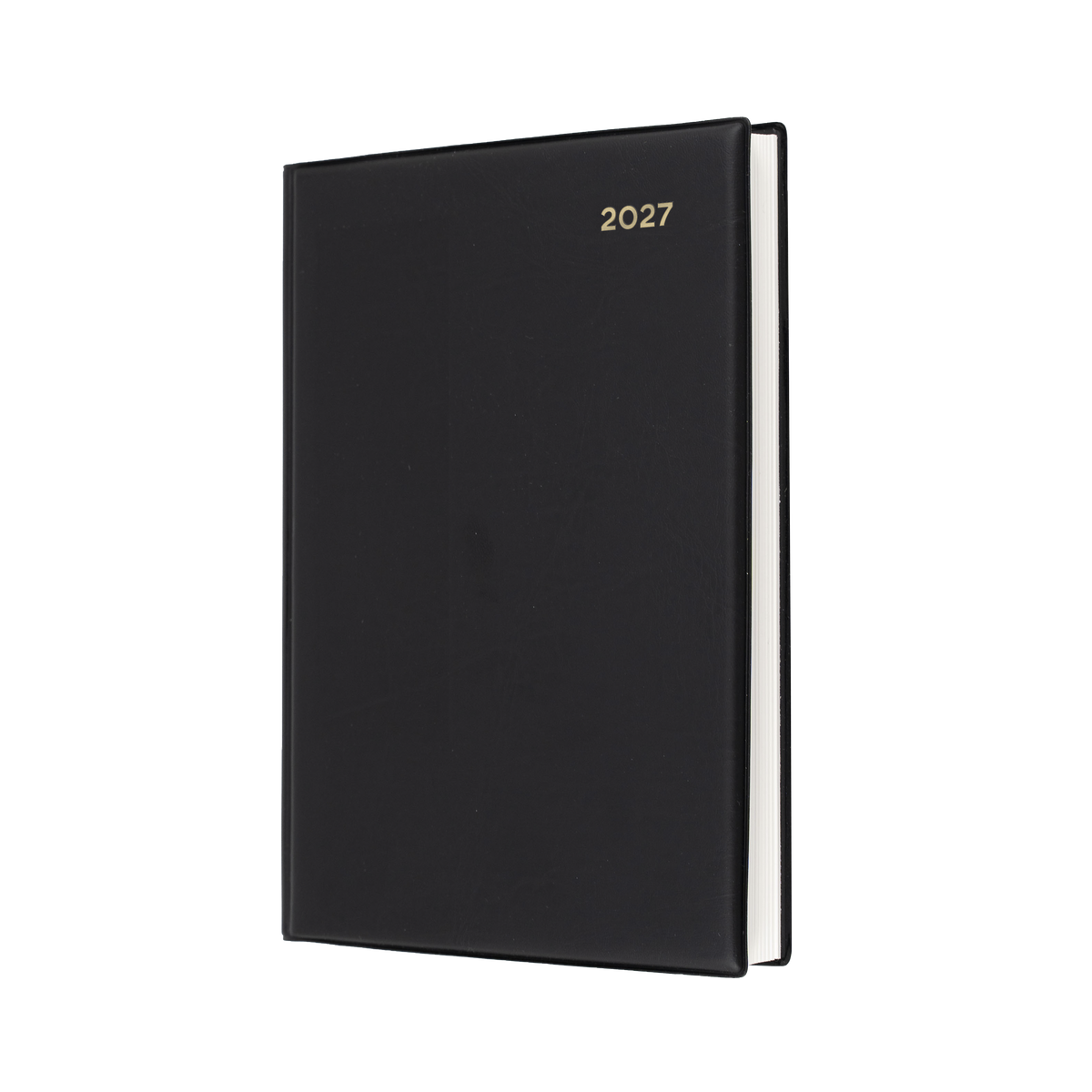 2027 Calendar Year Diary/Planner - 12 Month A5 Day to Page - PVC Cover - Collins Belmont Range