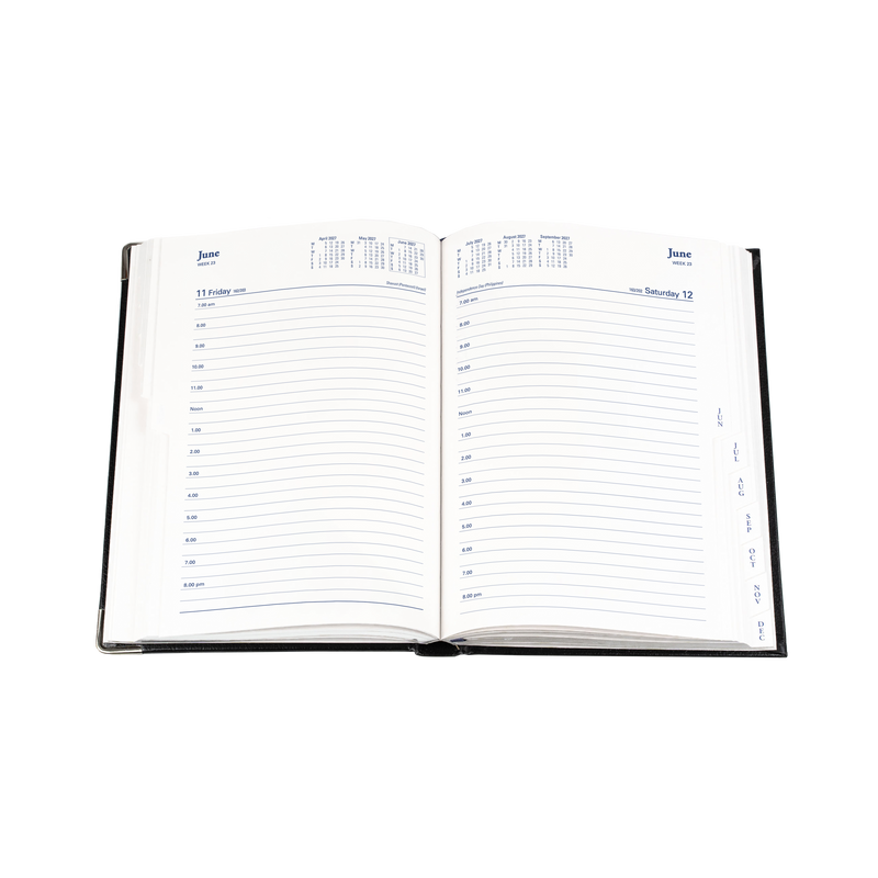 2027 Calendar Year Diary/Planner - 12 Month A5 Day to Page - Hard Cover - Collins Management Range