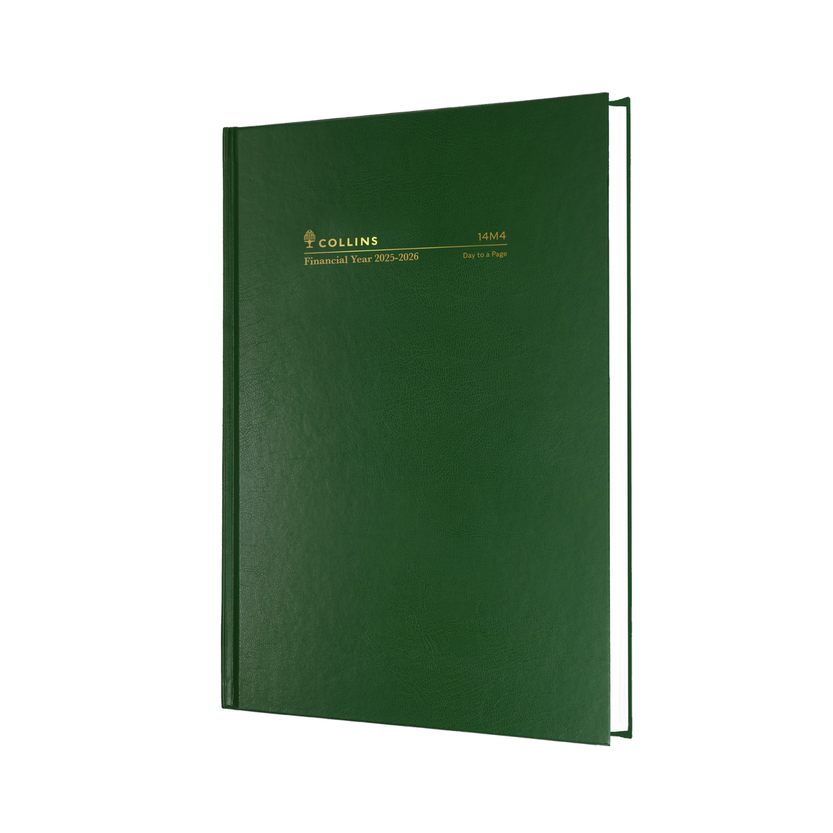Collins - Financial Year 2025-2026 Diary/Planner, Day to Page, A4 Hard Cover