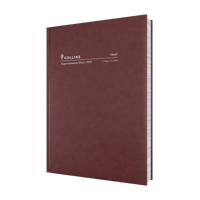 Collins - Appointment Calendar Year 2026 Diary/Planner, 2 Pages to a Day, A4 Hard Cover