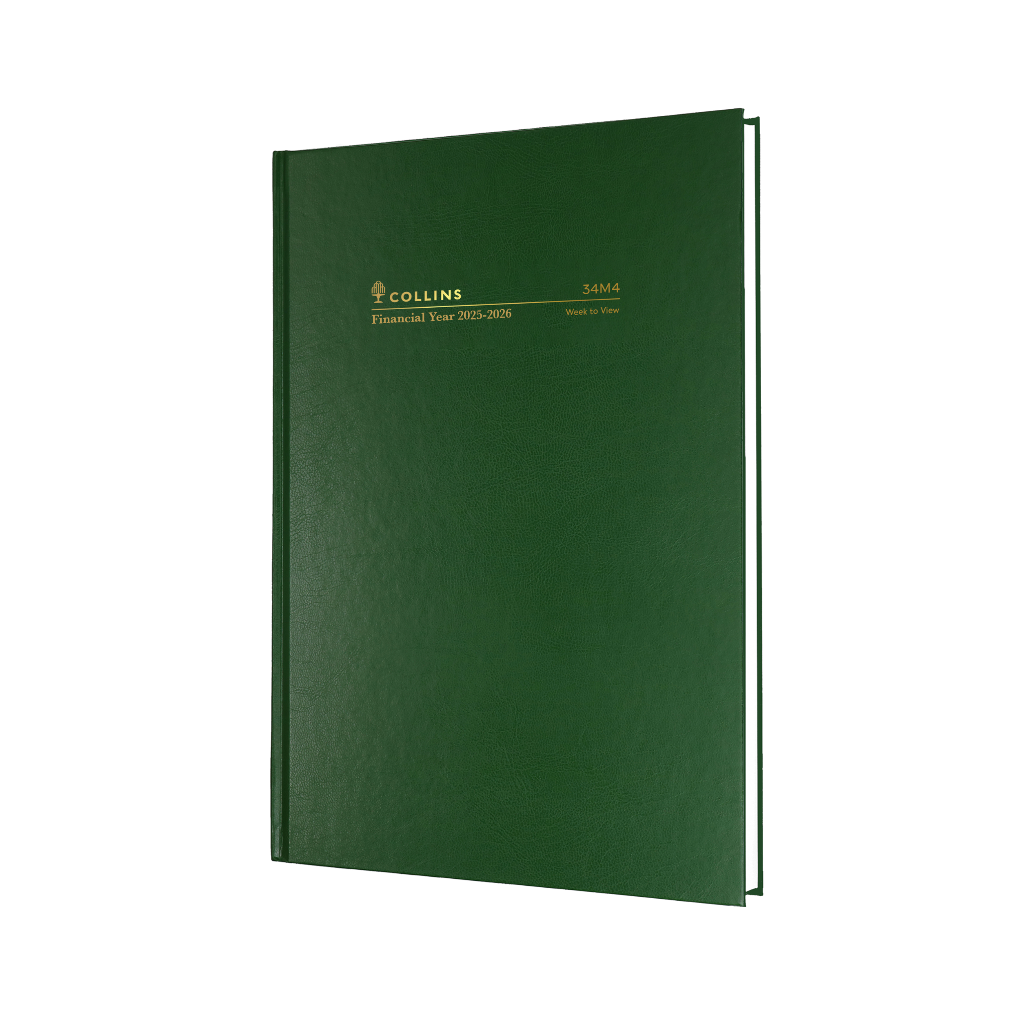 Collins - Financial Year 2025-2026 Diary/Planner, Week to View, A4 Hard Cover