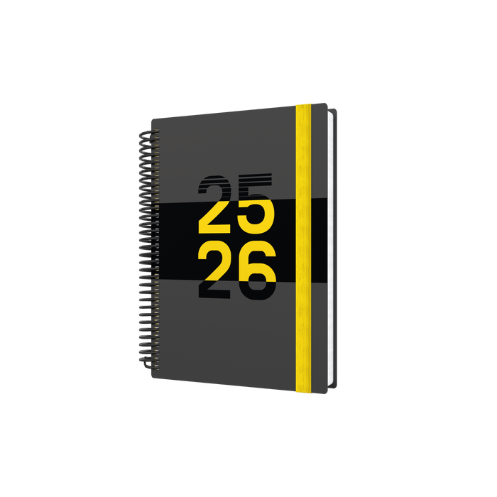 Collins - Delta 2025-2026 Financial Year Diary/Planner, Day to Page, A5 Wiro Bound