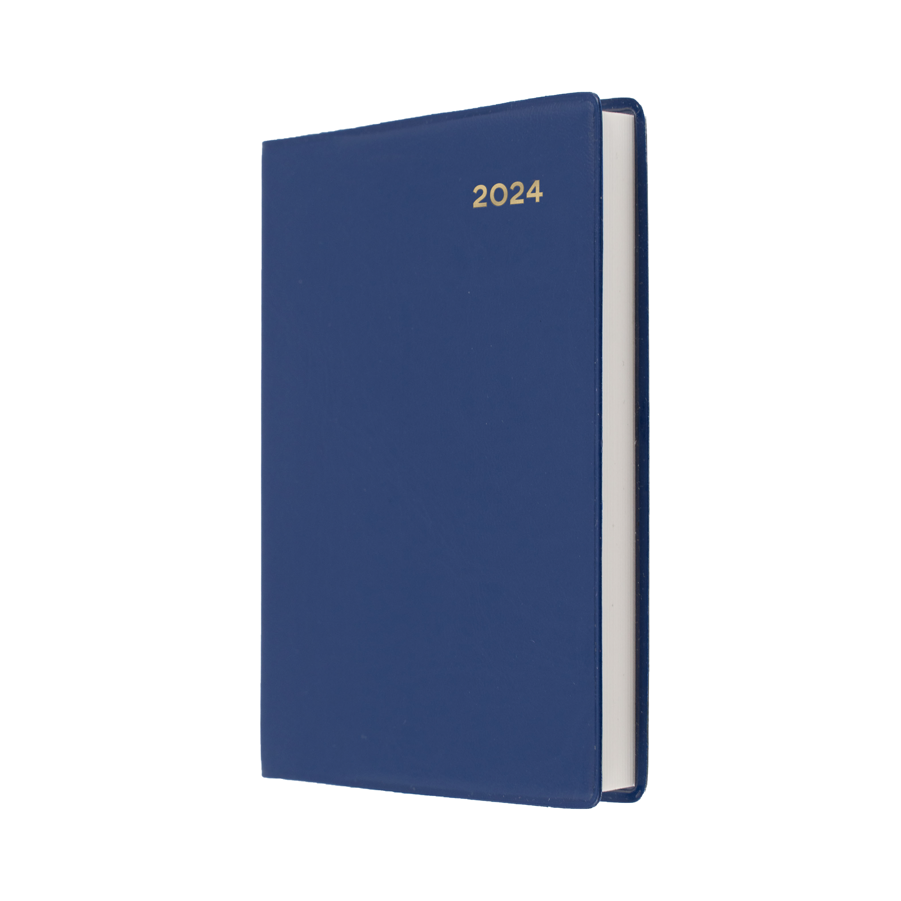 Belmont Pocket 2024 Diary - 2 Days to a Page, Size A7 Navy / A7 (105 x 74mm)