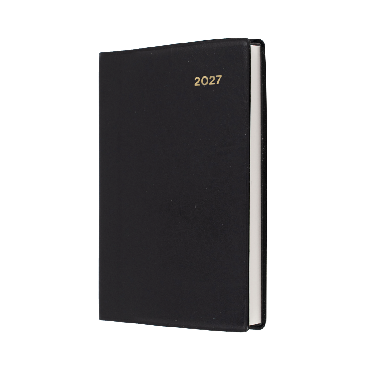 2027 Calendar Year Diary/Planner - 12 Month A7 2 Days to a Page - PVC Cover - Collins Belmont Range