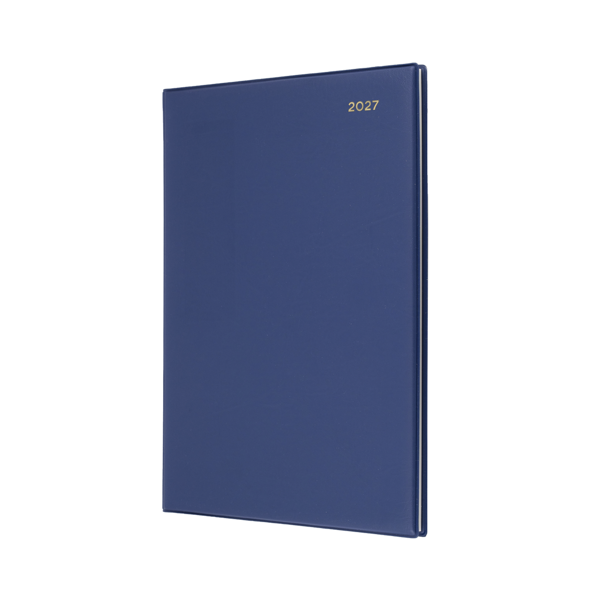 2027 Calendar Year Diary/Planner - 12 Month A4 2 Days to a Page - PVC Cover - Collins Belmont Range