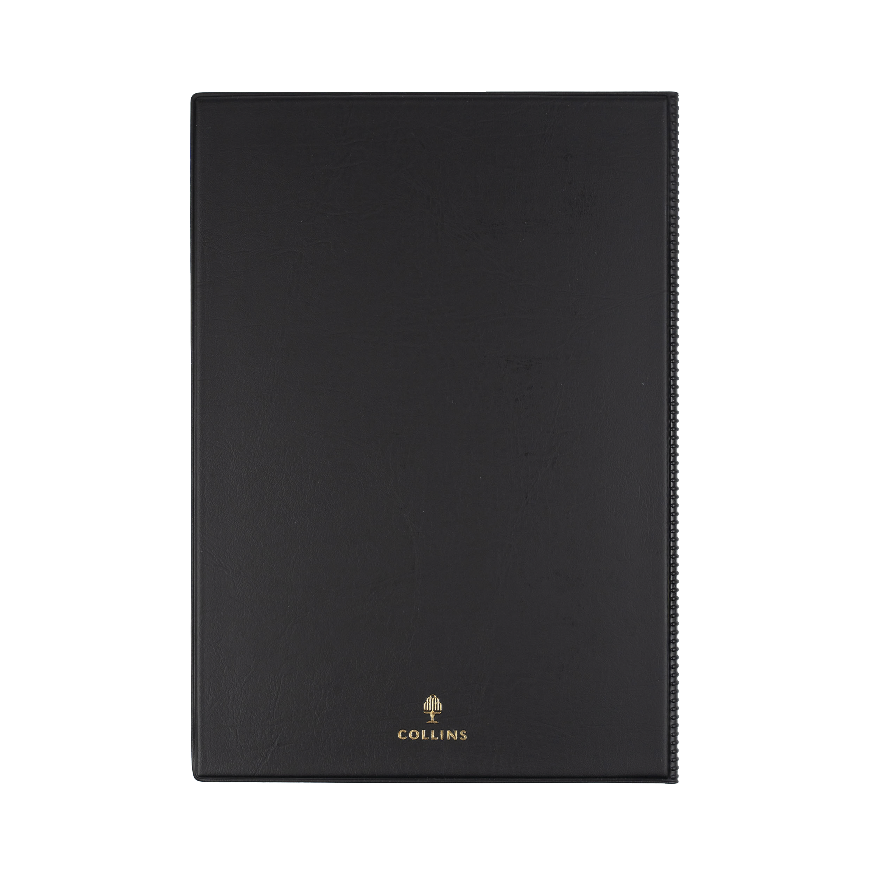 Belmont Desk 2024 Diary - 2 Days to a Page, Size A4 Black / A4 (297 x 210mm)
