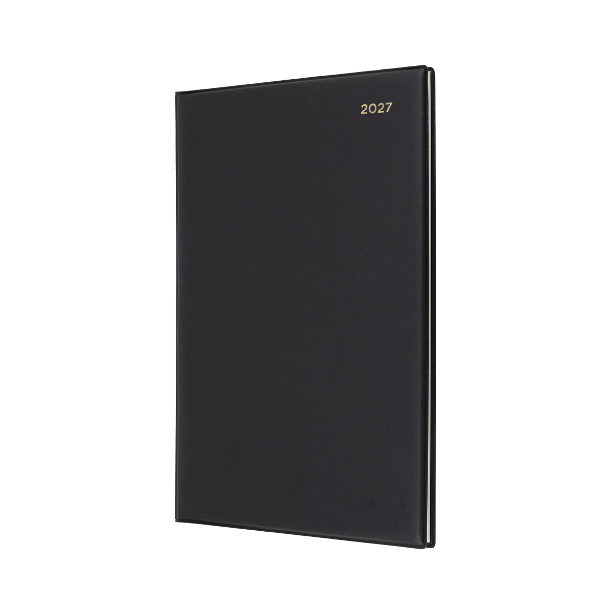 2027 Calendar Year Diary/Planner - 12 Month A4 2 Days to a Page - PVC Cover - Collins Belmont Range