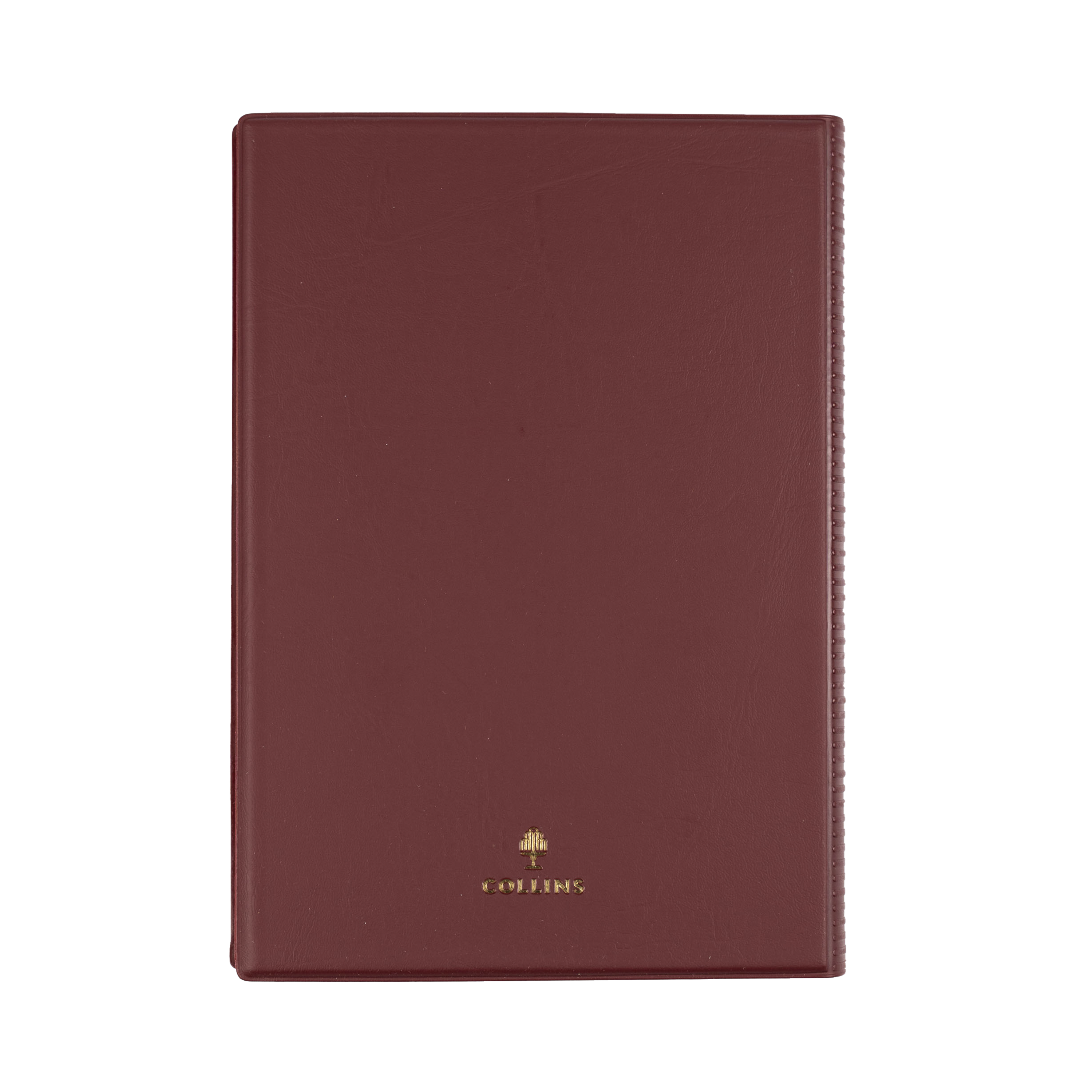 Belmont Desk 2024 Diary - 2 Days to a Page, Size A5 Burgundy / A5 (210 x 148mm)