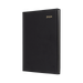 Belmont Desk 2024 Diary - 2 Days to a Page, Size A5 Black / A5 (210 x 148mm)