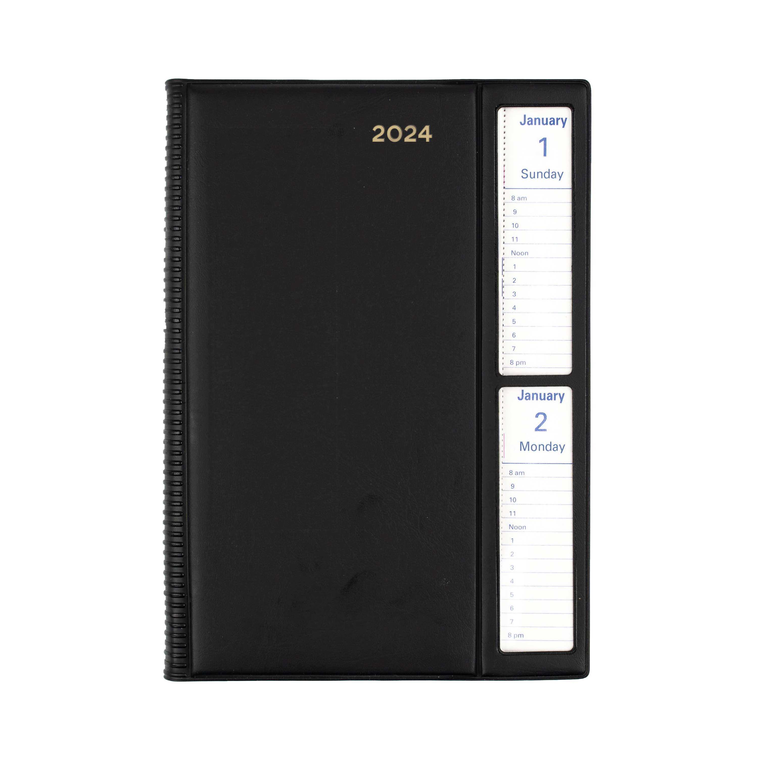 Collins Belmont Desk 2024 Diary - 2 Days to a Page View + Window