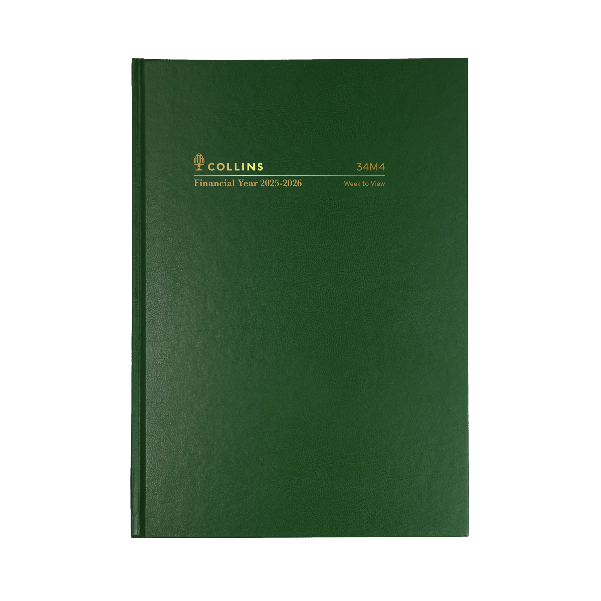 Collins - Financial Year 2025-2026 Diary/Planner, Week to View, A4 Hard Cover