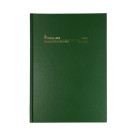 Collins - Financial Year 2025-2026 Diary/Planner, Day to Page, A4 Hard Cover
