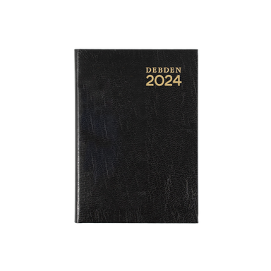 Kyoto 2024 Diary - Day to Page, Size A7 Black / A7 (105 x 74mm)