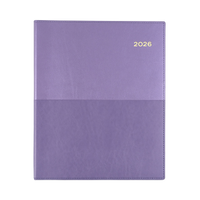Vanessa Calendar Year 2026 Diary/Planner, Week to View, Quatro PU Soft Cover