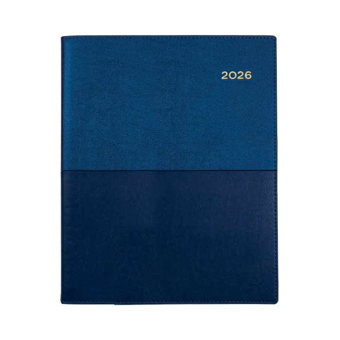 Vanessa Calendar Year 2026 Diary/Planner, Week to View, Quatro PU Soft Cover