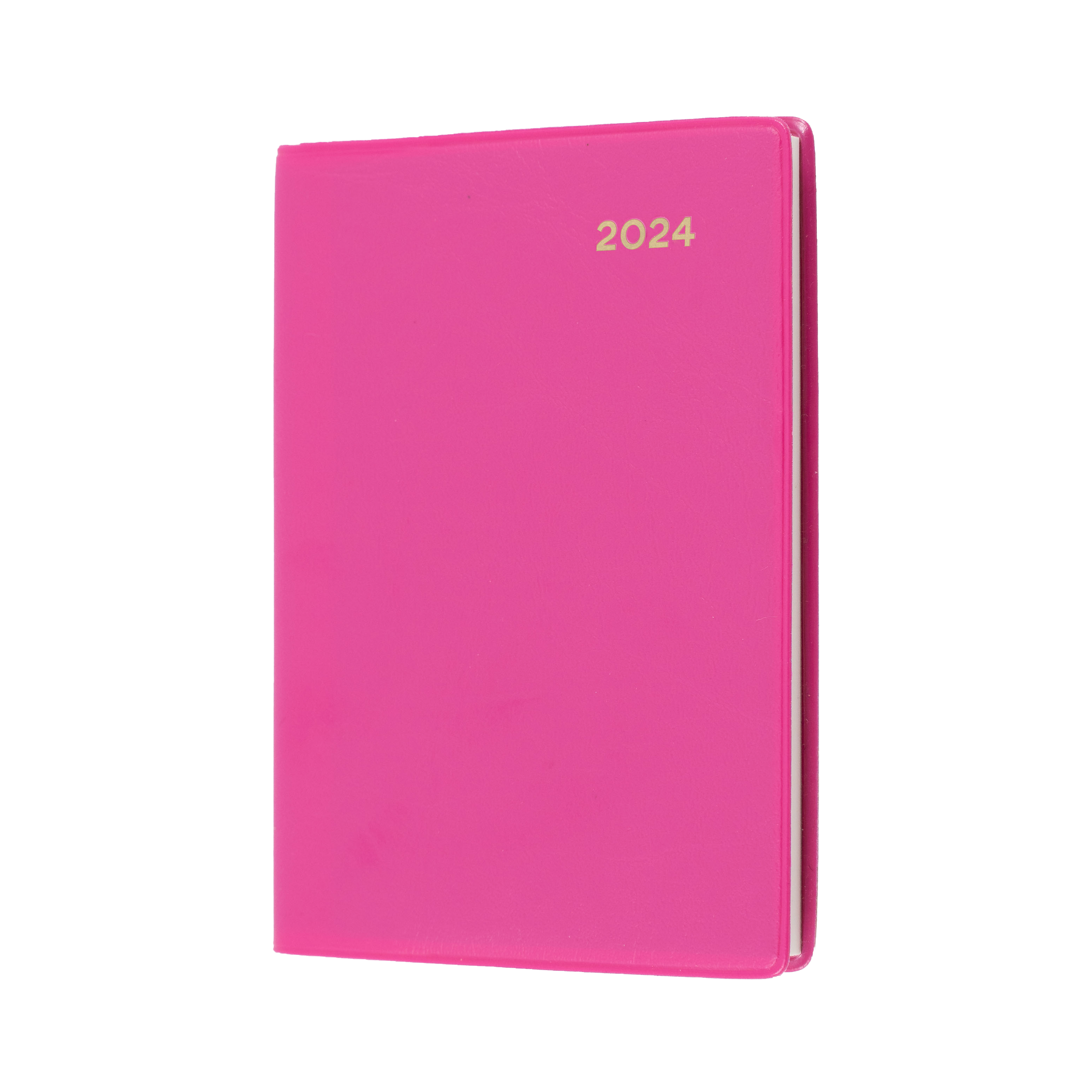 Belmont Colours 2024 Diary - Pocket Week to View, Size A7 Pink / A7 (105 x 74mm)