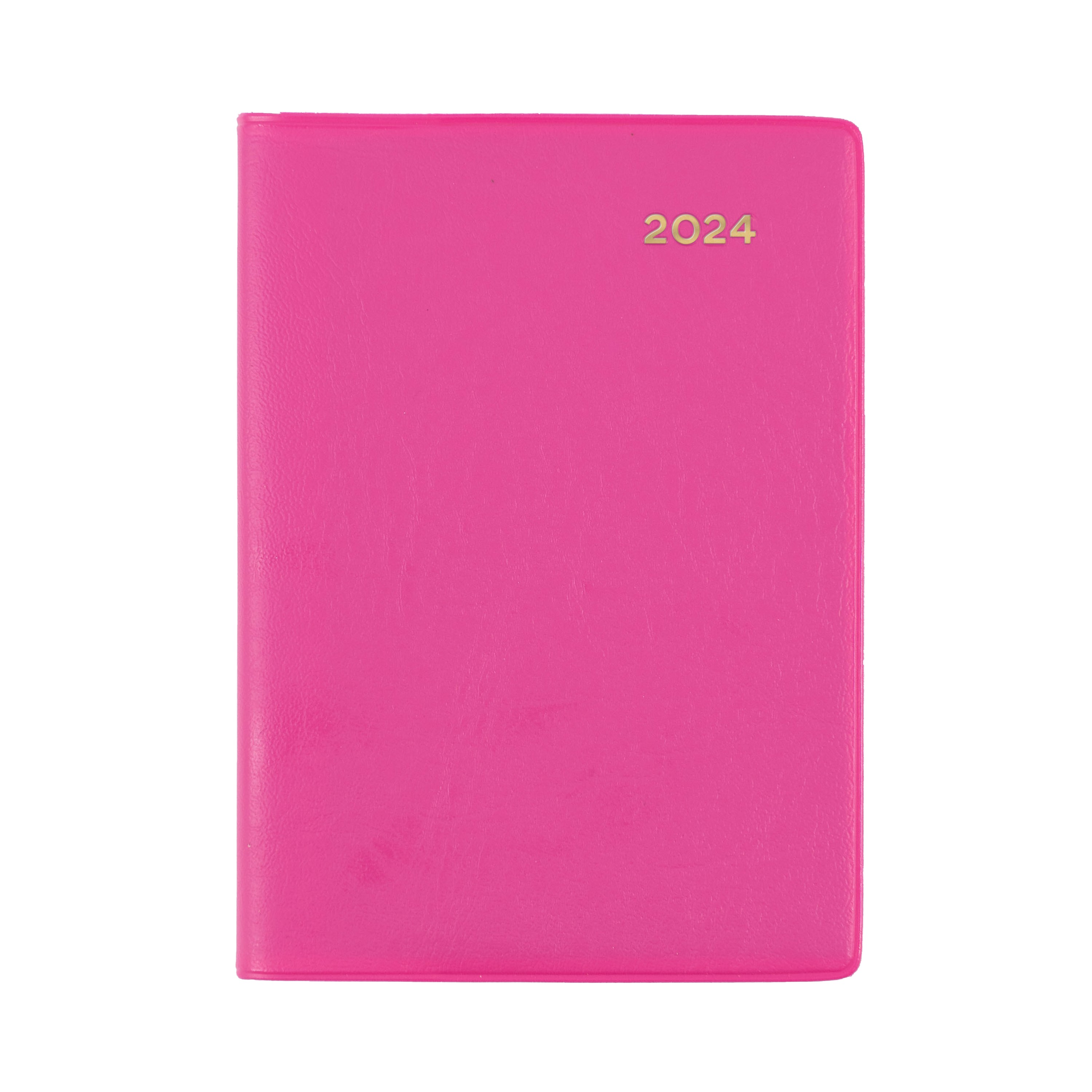 Belmont Colours 2024 Diary - Pocket Week to View, Size A7 Pink / A7 (105 x 74mm)