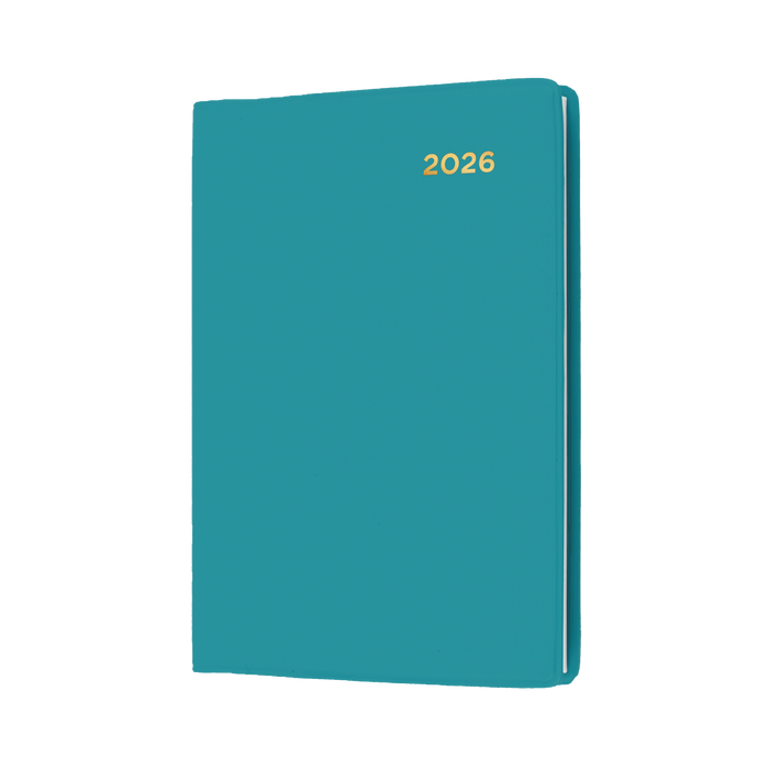 Belmont Calendar Year 2026 Diary/Planner, Week to View, A7 Hard Cover