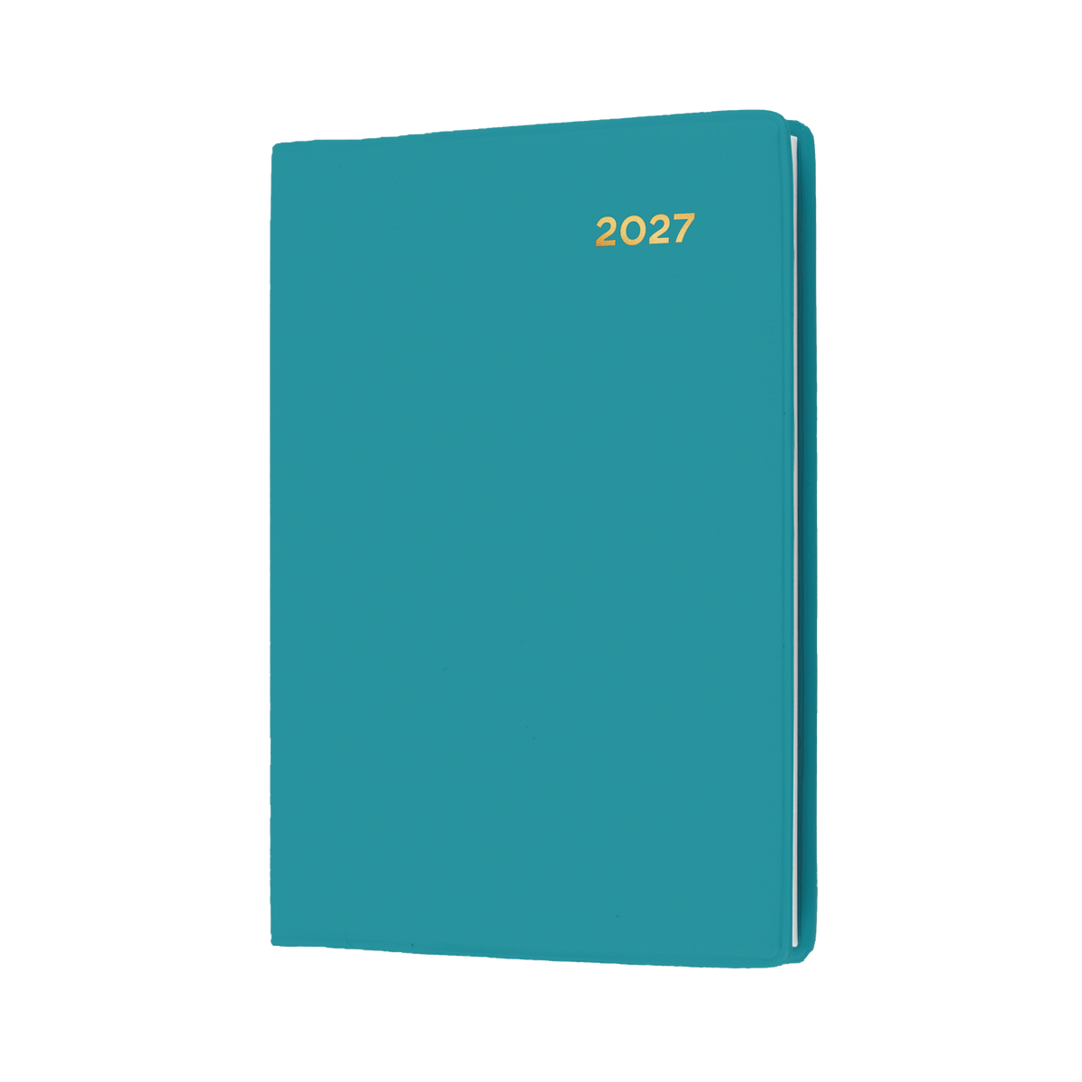 2027 Calendar Year Diary/Planner - 12 Month A7 Week to View - PVC Cover - Collins Belmont Range